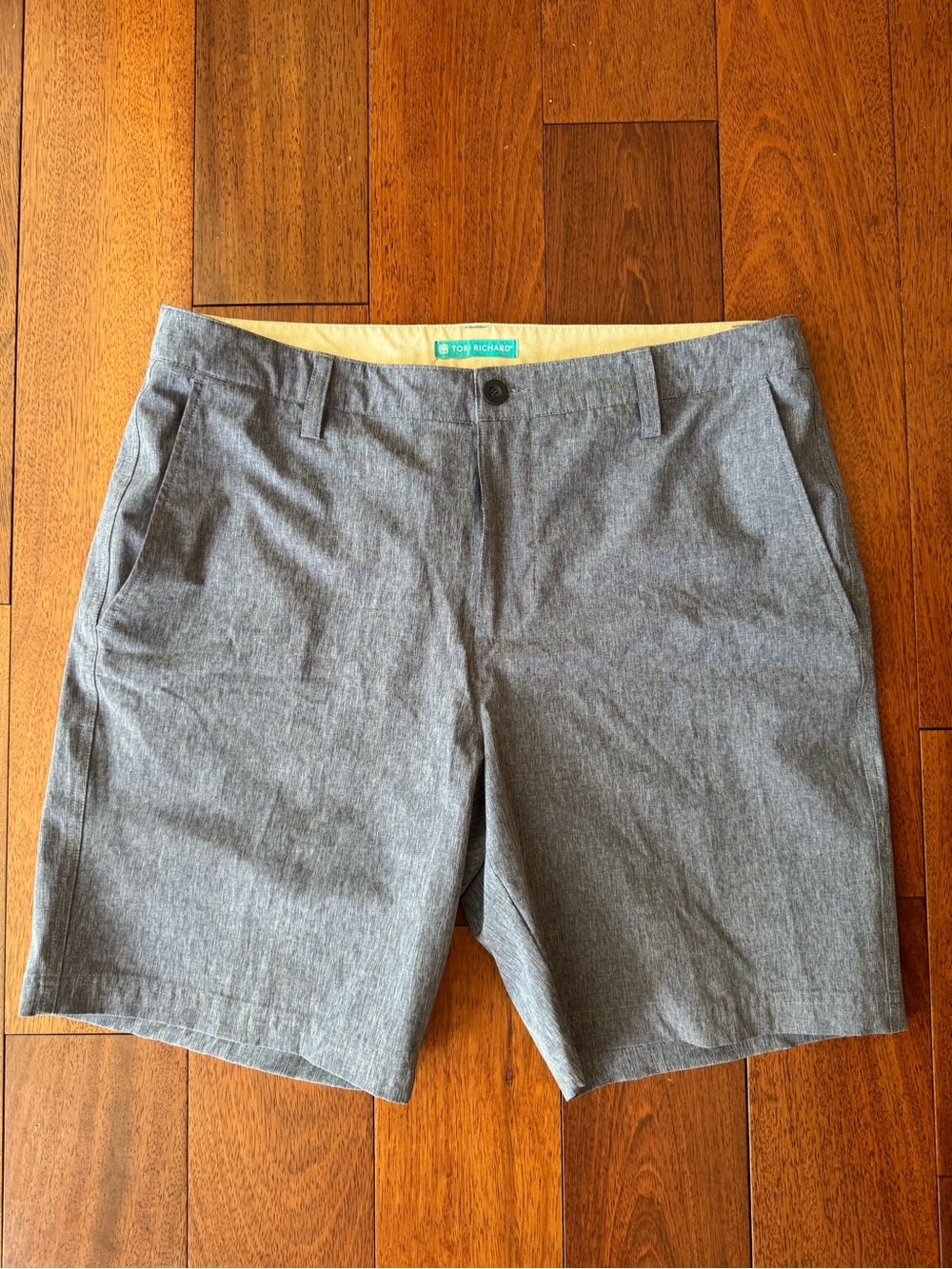 Tori Richard Surf N Turf Performance Short - Tradewind Technology - Navy